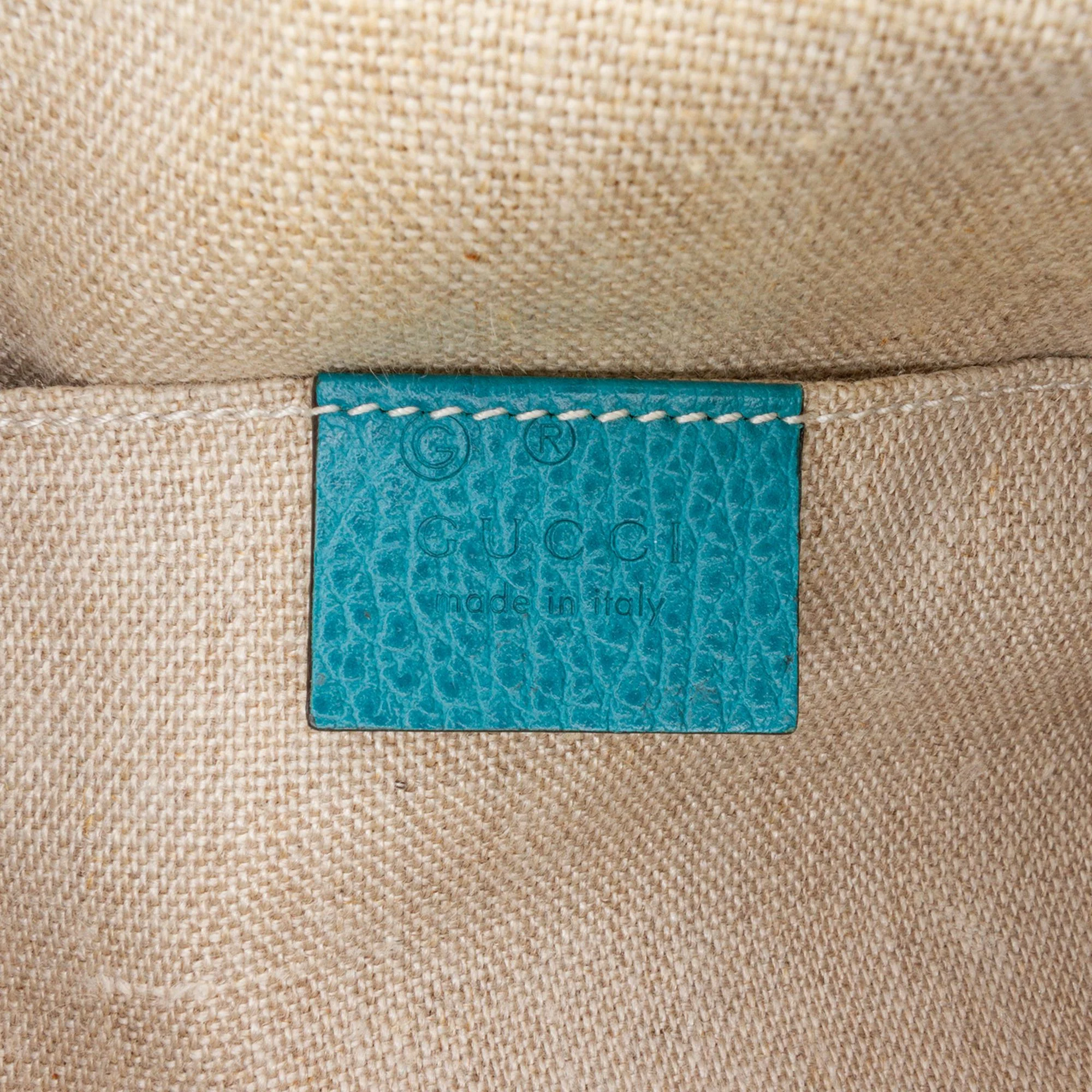 Gucci Mini Leather GG Charm Dome Satchel - Image 6