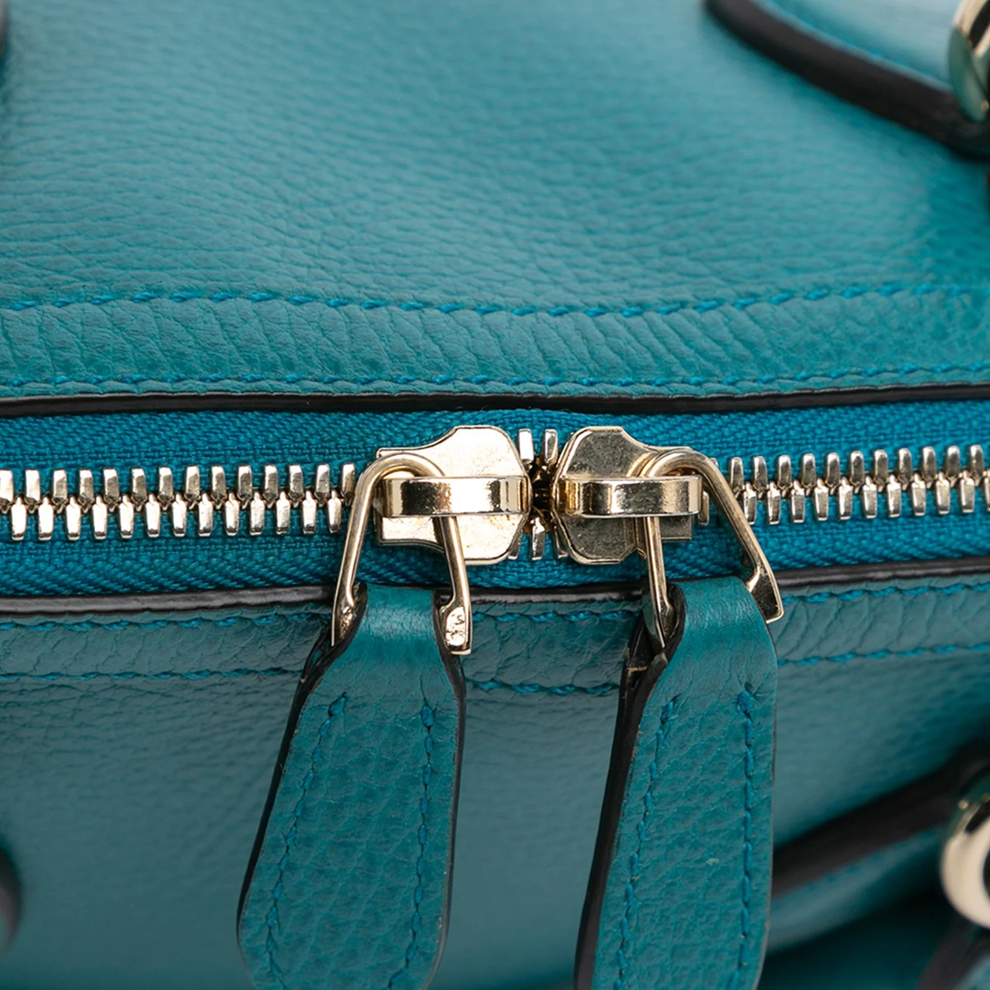 Gucci Mini Leather GG Charm Dome Satchel - Image 8