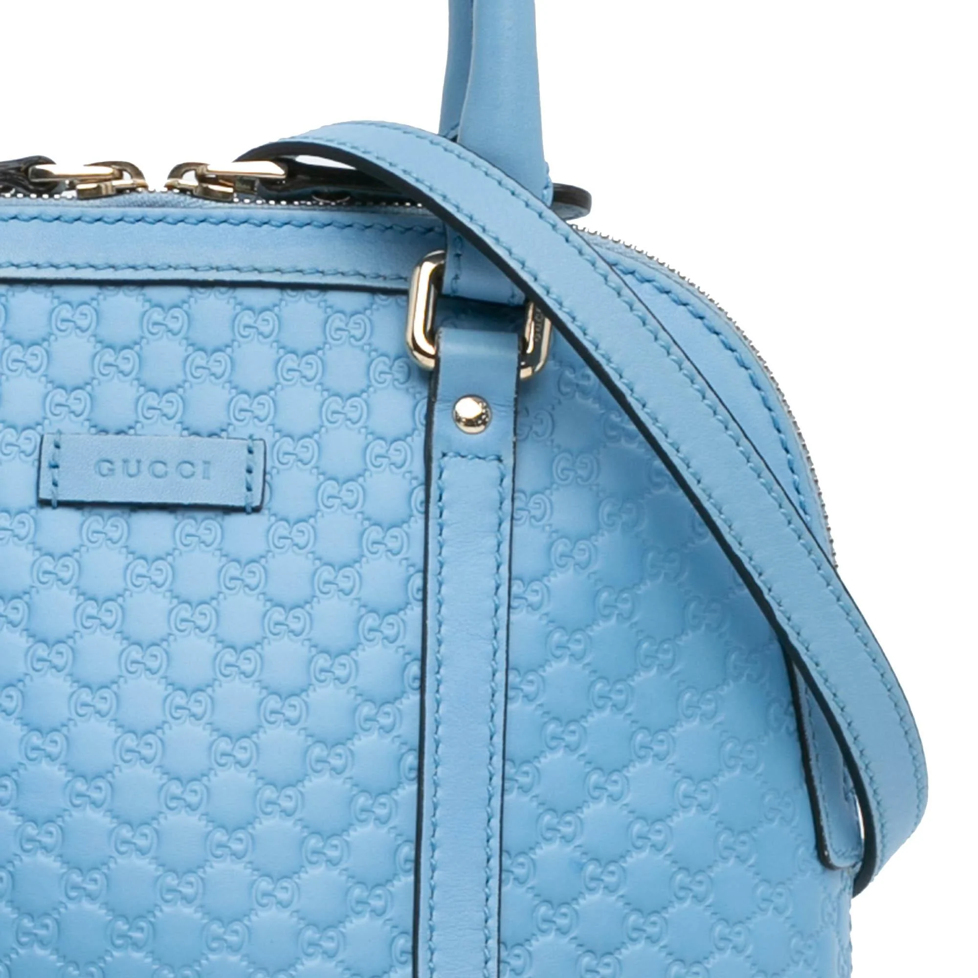Gucci Mini Microguccissima Dome Satchel - Image 8