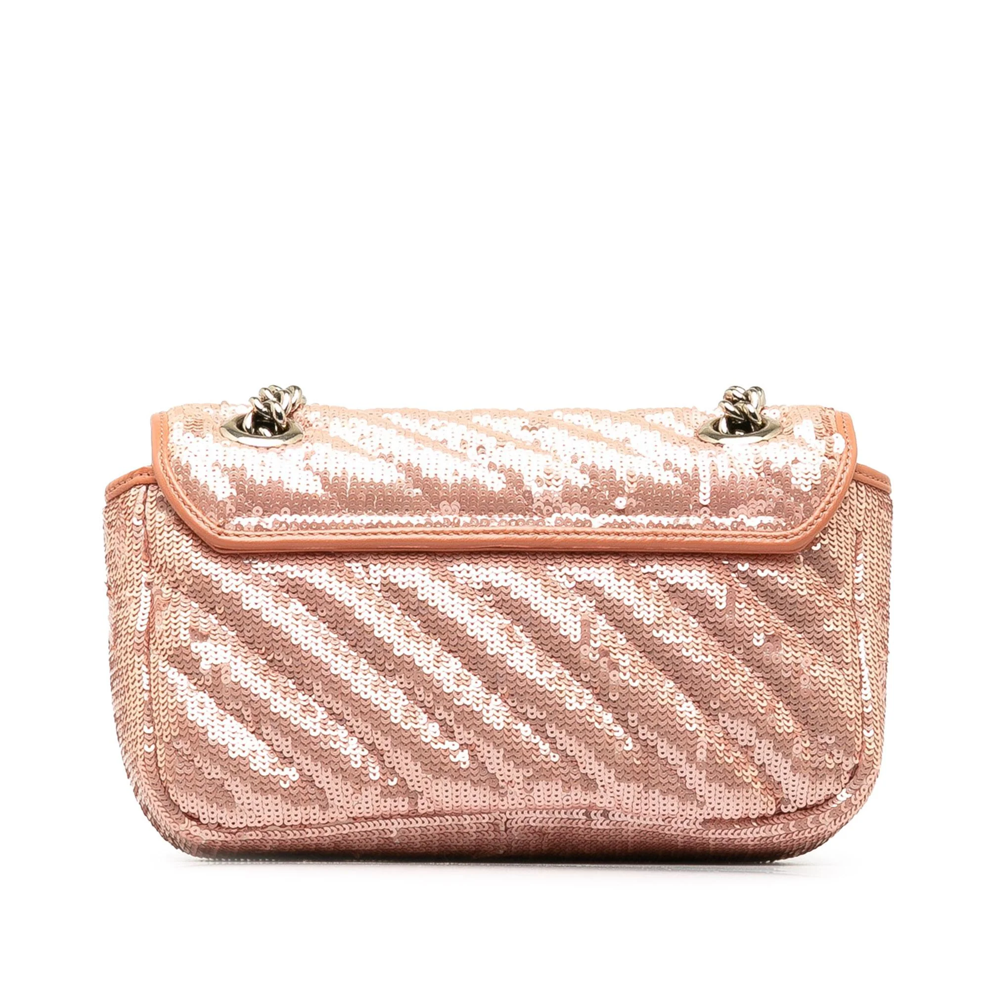 Gucci Mini Sequin GG Marmont Matelasse Crossbody Bag - Image 3