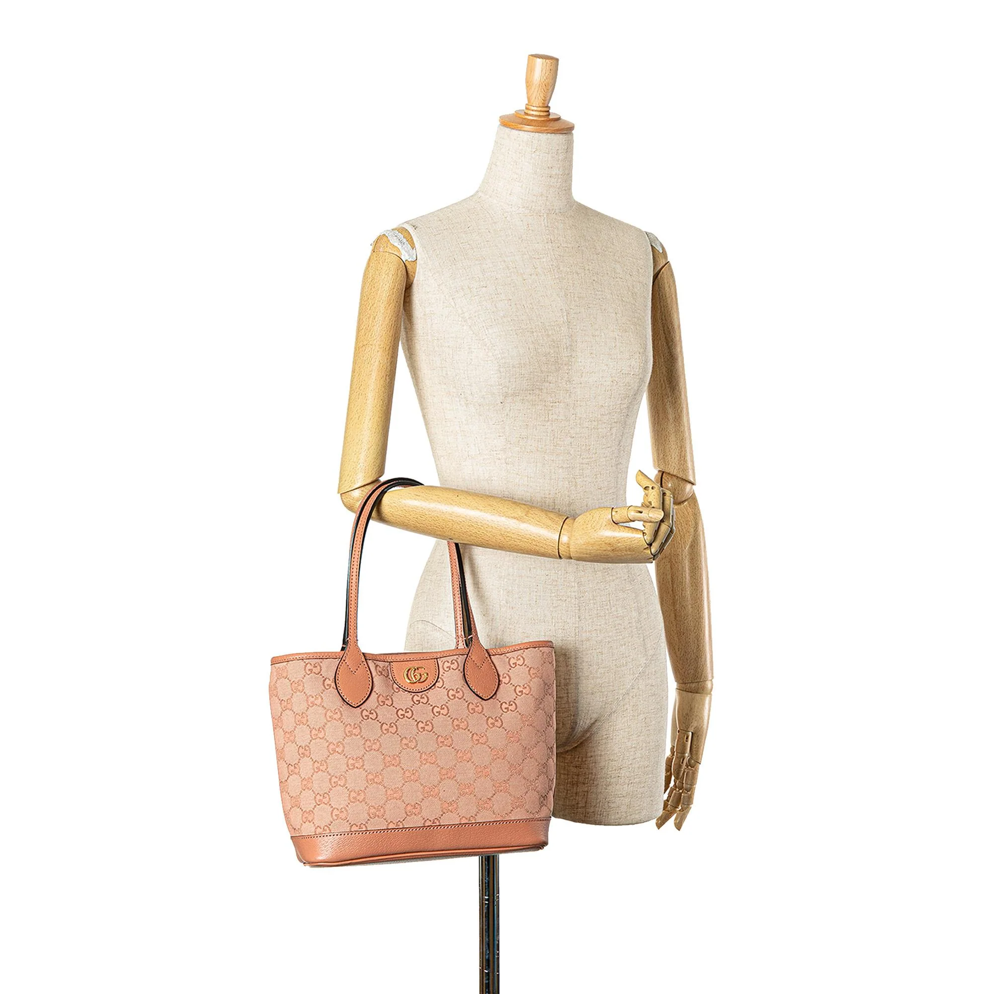Gucci Small GG Canvas Ophidia Tote - Image 5