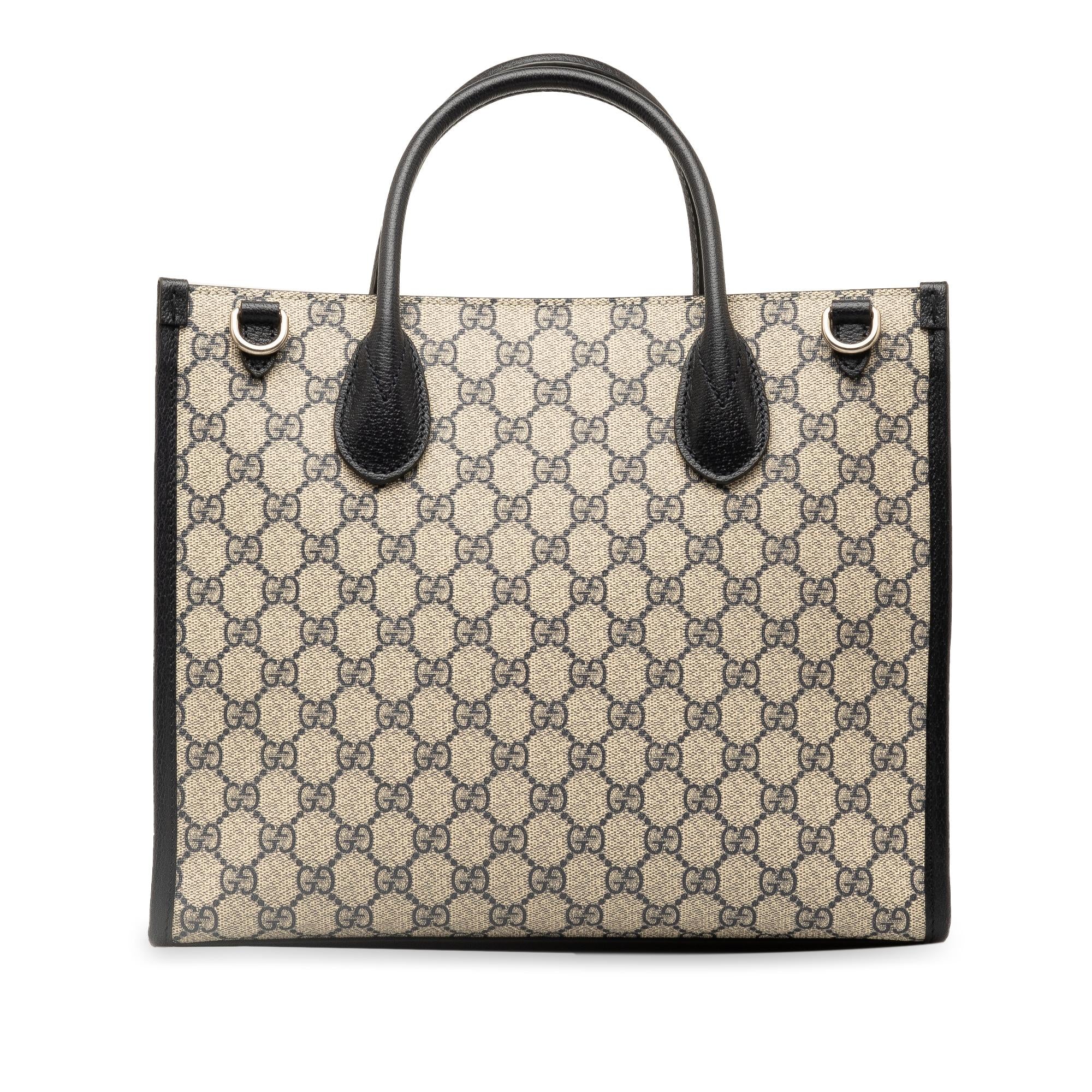 Gucci Small GG Supreme Interlocking G Tote - Image 3