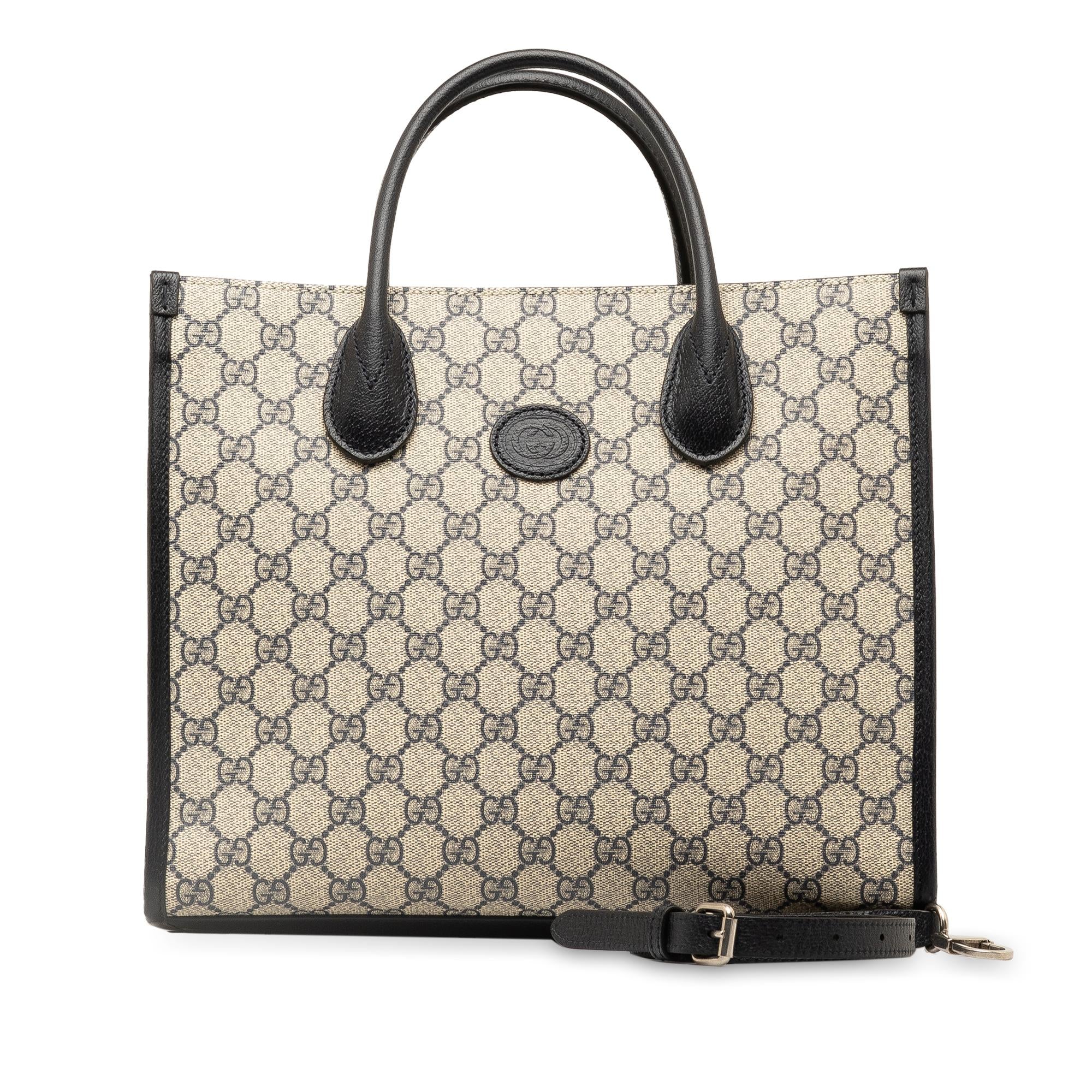 Gucci Small GG Supreme Interlocking G Tote - Image 5