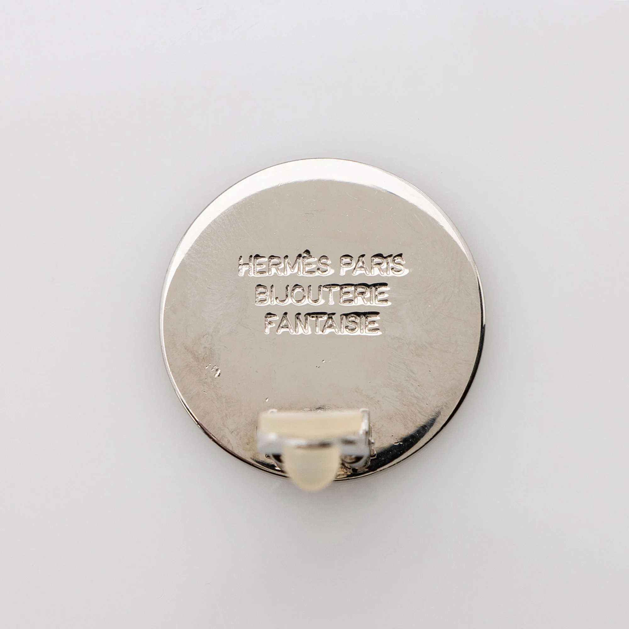 Hermes Clou De Selle Clip on Earrings - Image 3