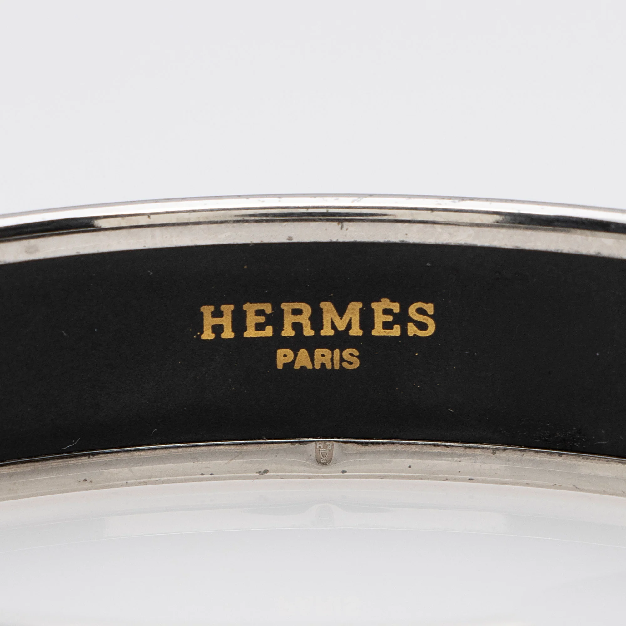 Hermes Printed Enamel Narrow Bracelet - Image 3