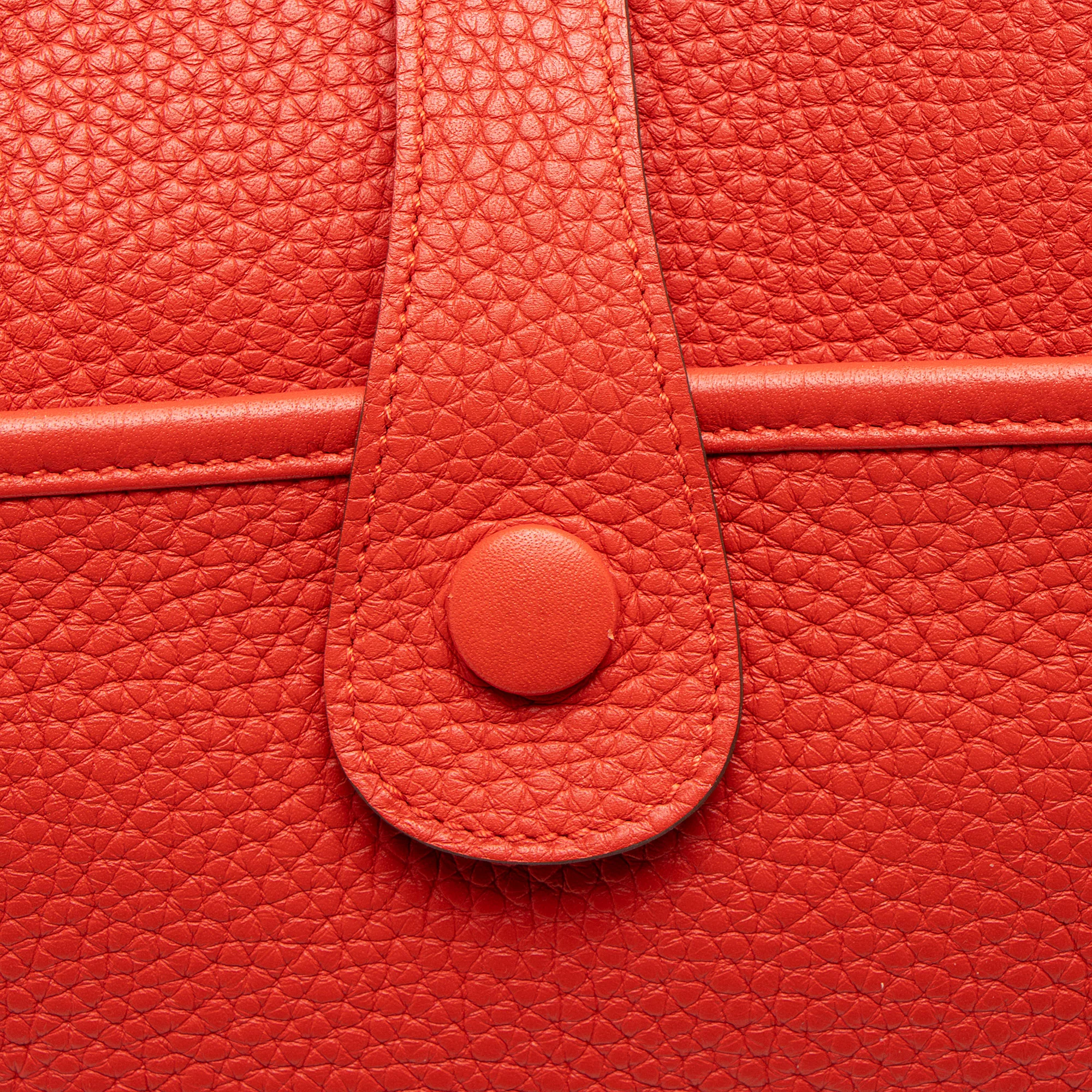 Hermes Taurillon Clemence Evelyne III PM Shoulder Bag - Image 9