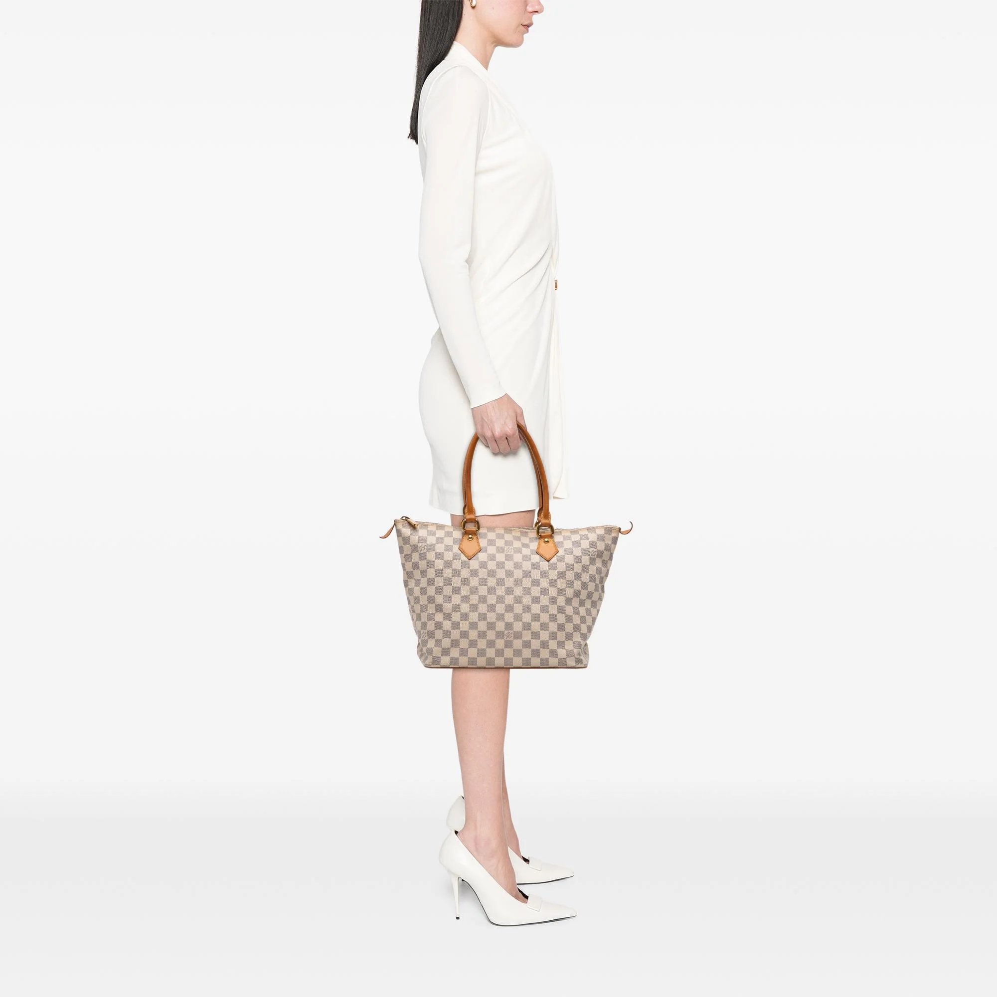 Louis Vuitton Damier Azur Saleya MM - Image 5