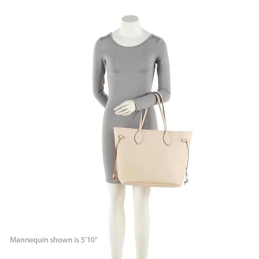 Louis Vuitton Giant Monogram Empreinte Neverfull MM Tote - Image 5