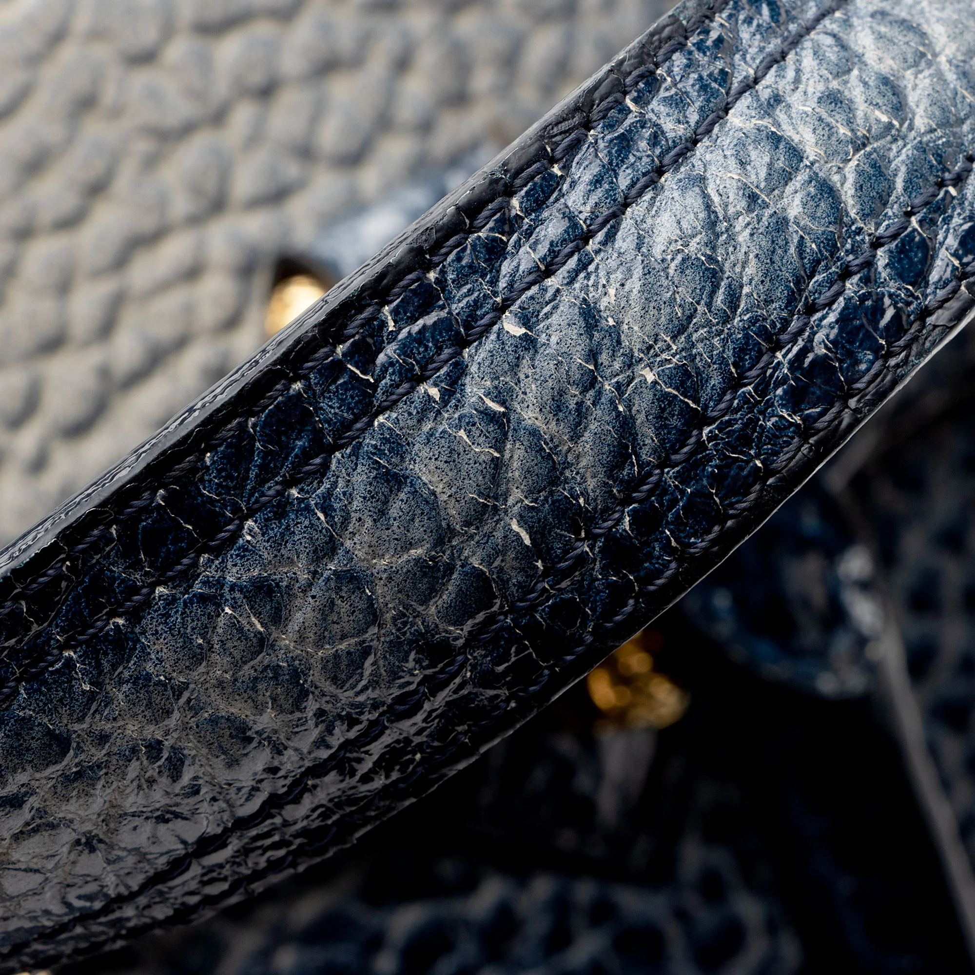 Louis Vuitton Limited Edition Monogram Denim Polka Dot Corsaire Tote - Image 11