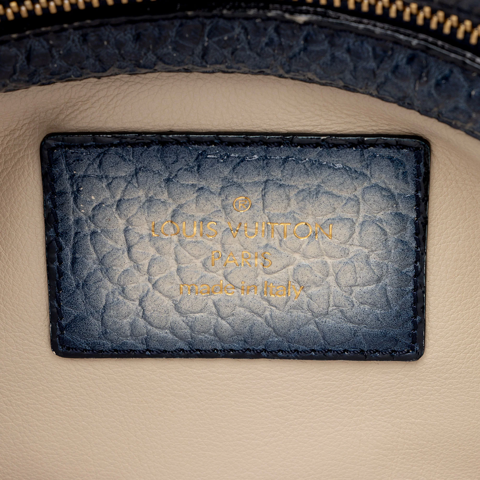 Louis Vuitton Limited Edition Monogram Denim Polka Dot Corsaire Tote - Image 8