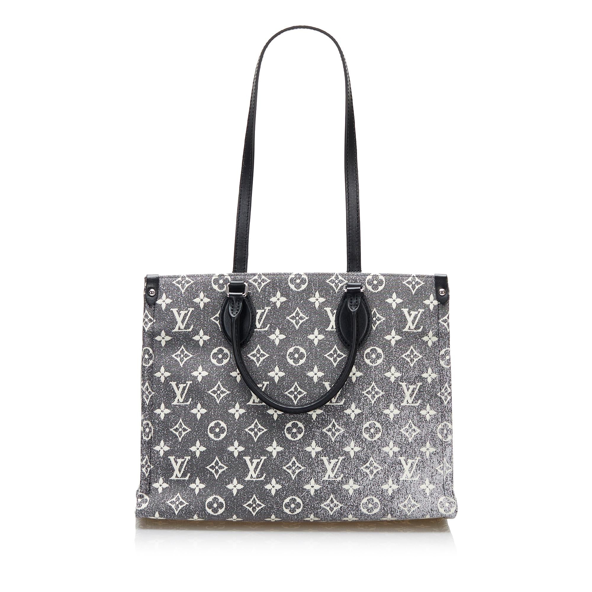 Louis Vuitton Monogram Denim Onthego MM - Image 3
