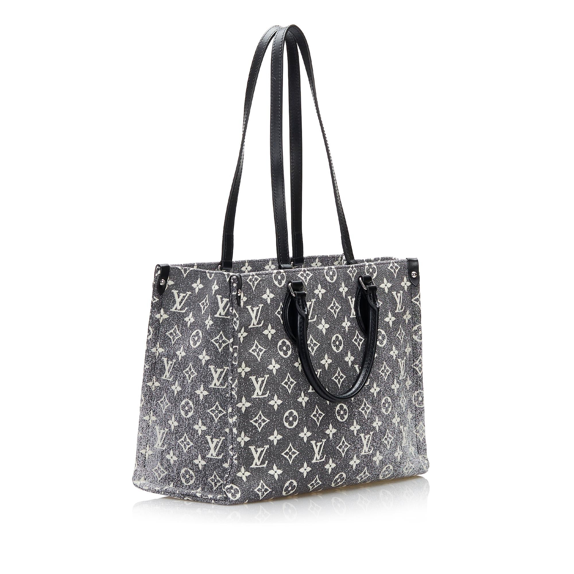 Louis Vuitton Monogram Denim Onthego MM - Image 10
