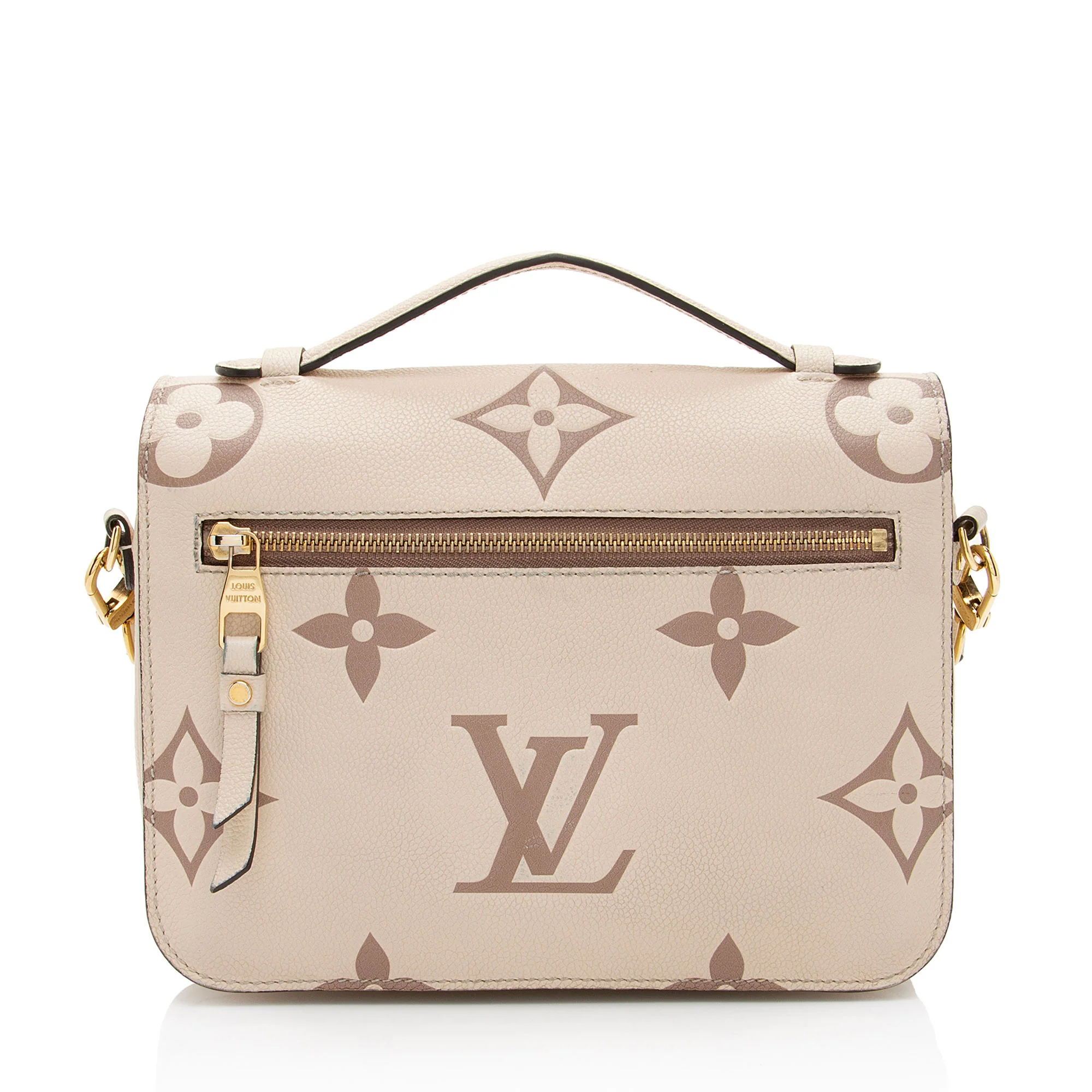 Louis Vuitton Monogram Empreinte Bicolor Pochette Metis Shoulder Bag - Image 3