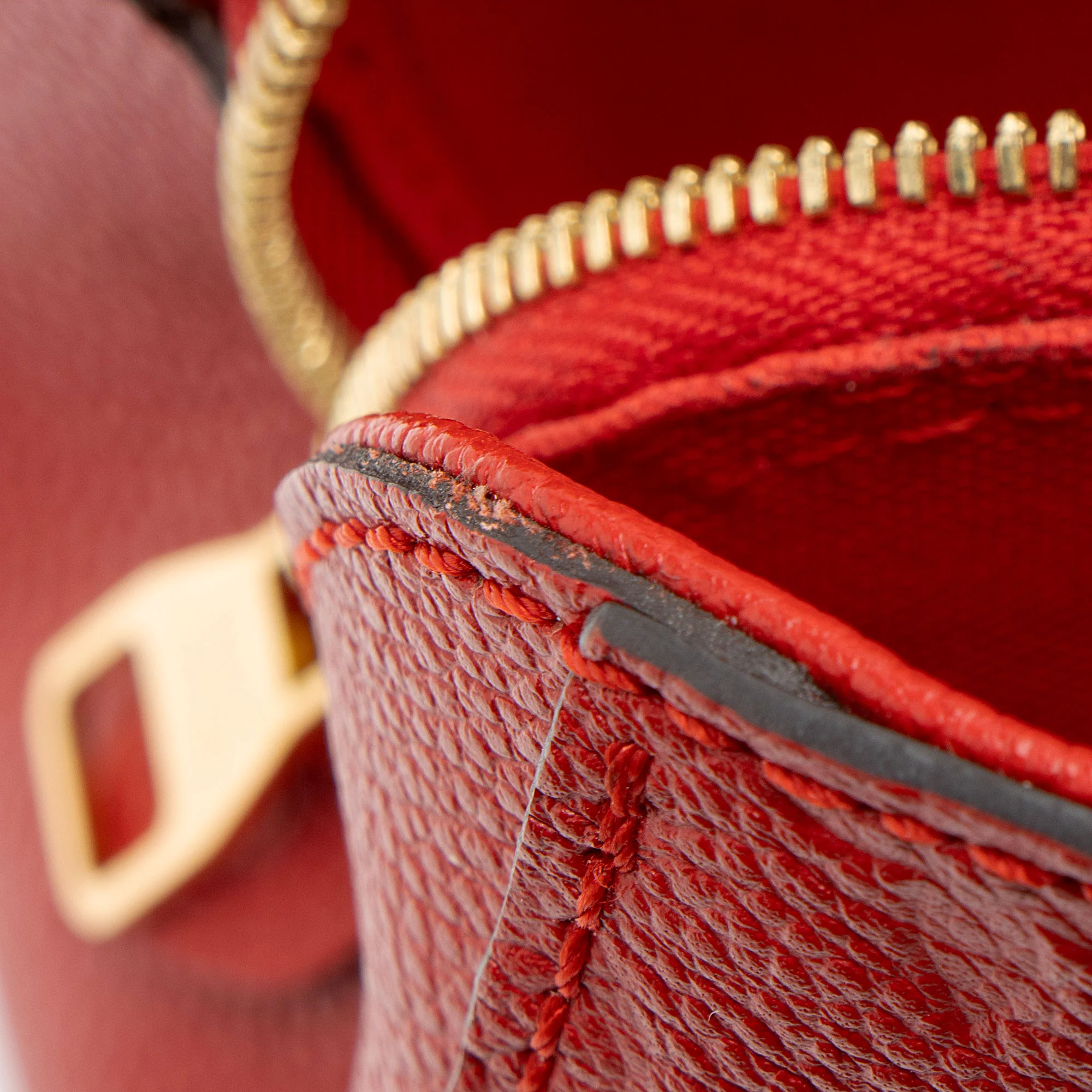 Louis Vuitton Monogram Empreinte Montaigne Nano Satchel - Image 10