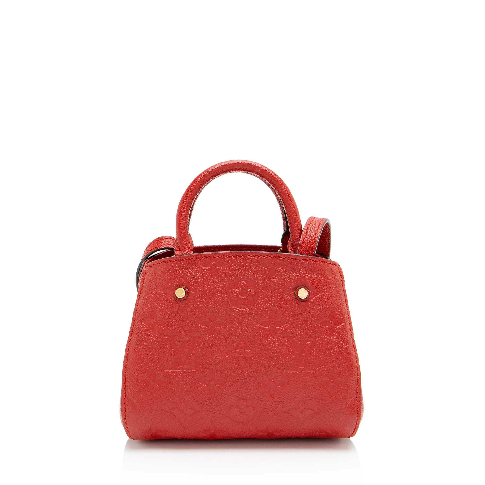 Louis Vuitton Monogram Empreinte Montaigne Nano Satchel - Image 3