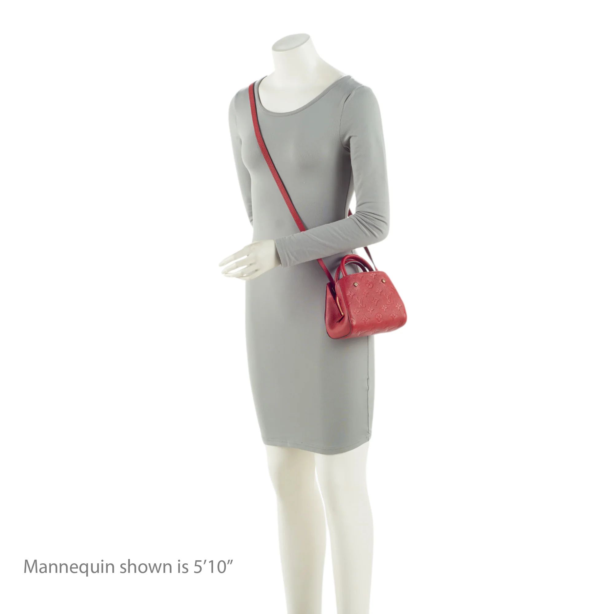 Louis Vuitton Monogram Empreinte Montaigne Nano Satchel - Image 5