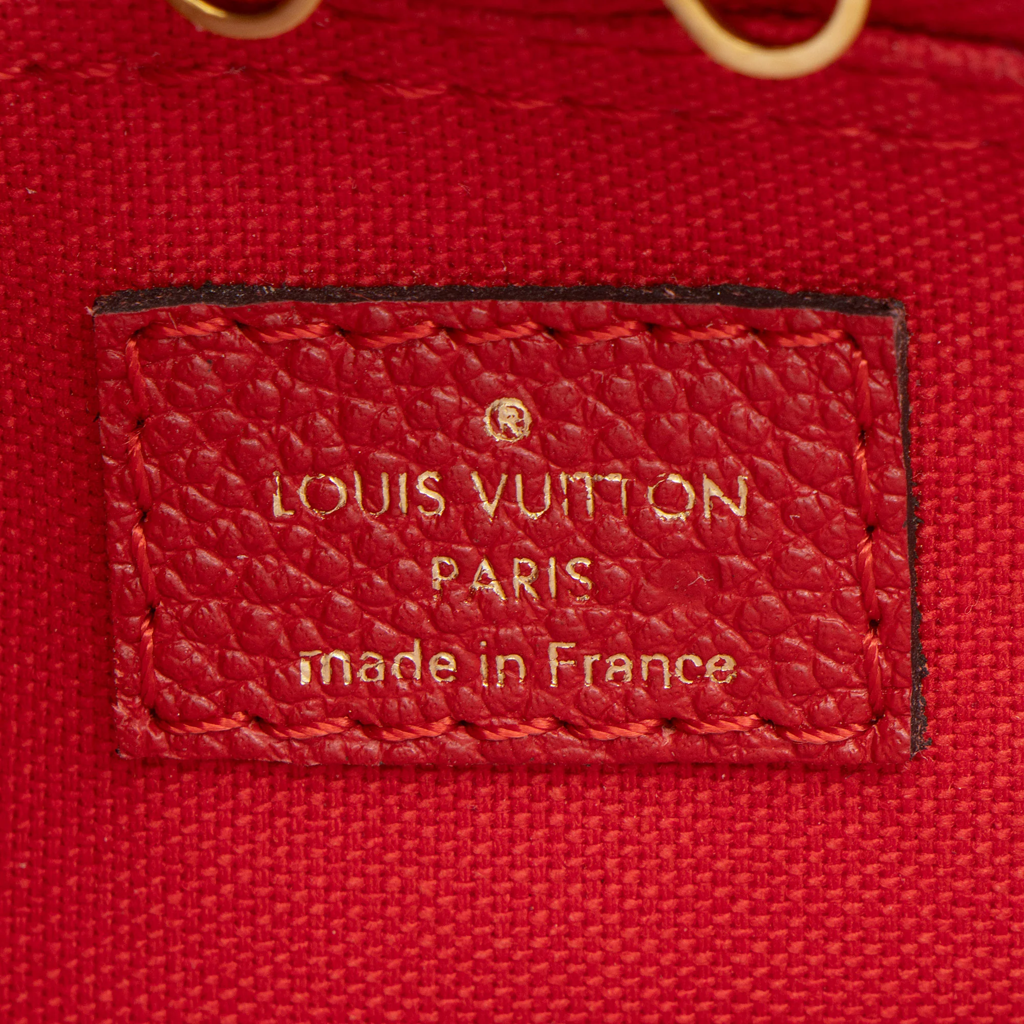 Louis Vuitton Monogram Empreinte Montaigne Nano Satchel - Image 8