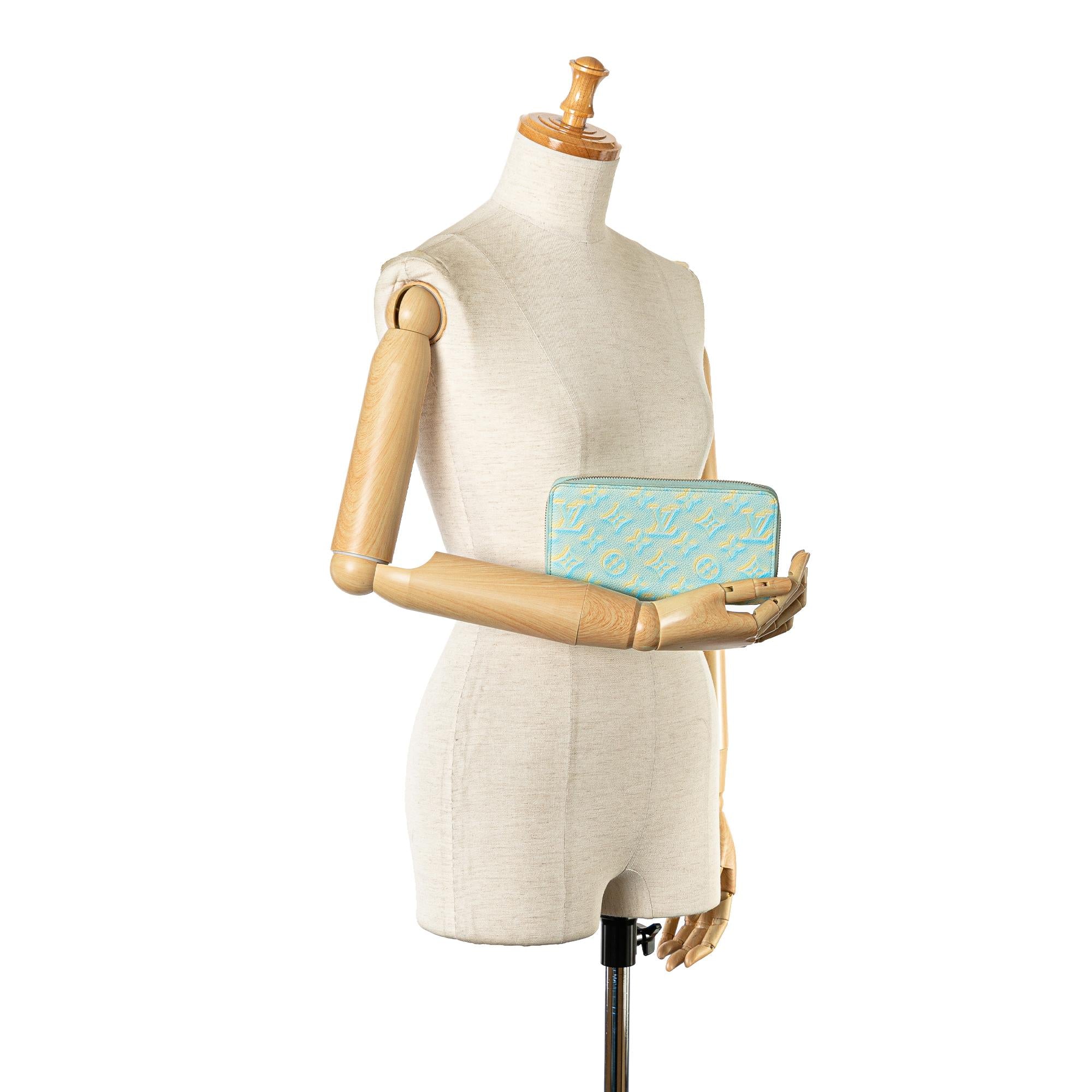 Louis Vuitton Monogram Empreinte Summer Stardust Zippy Wallet - Image 8