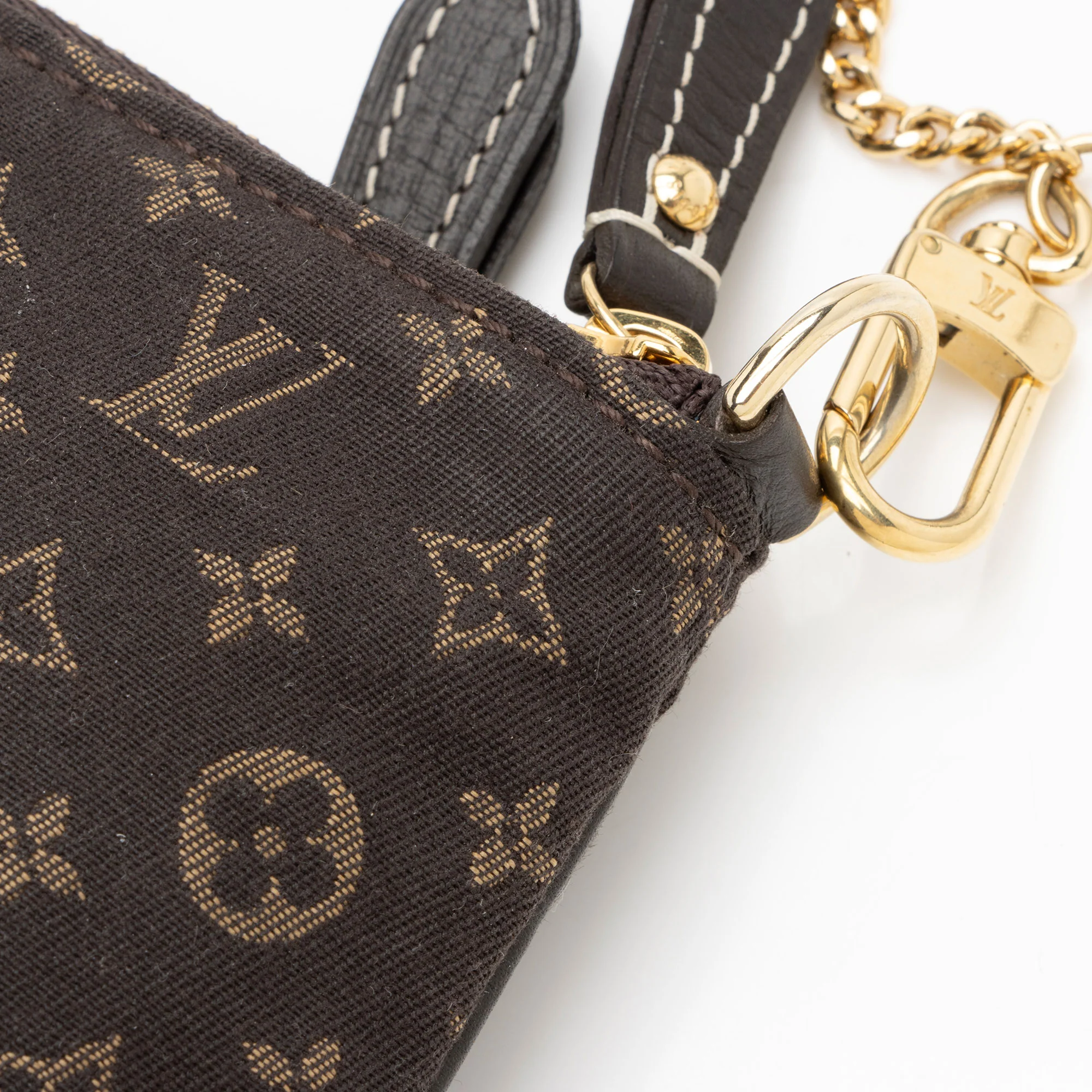 Louis Vuitton Monogram Mini Lin Mini Pochette Accessoires - Image 10