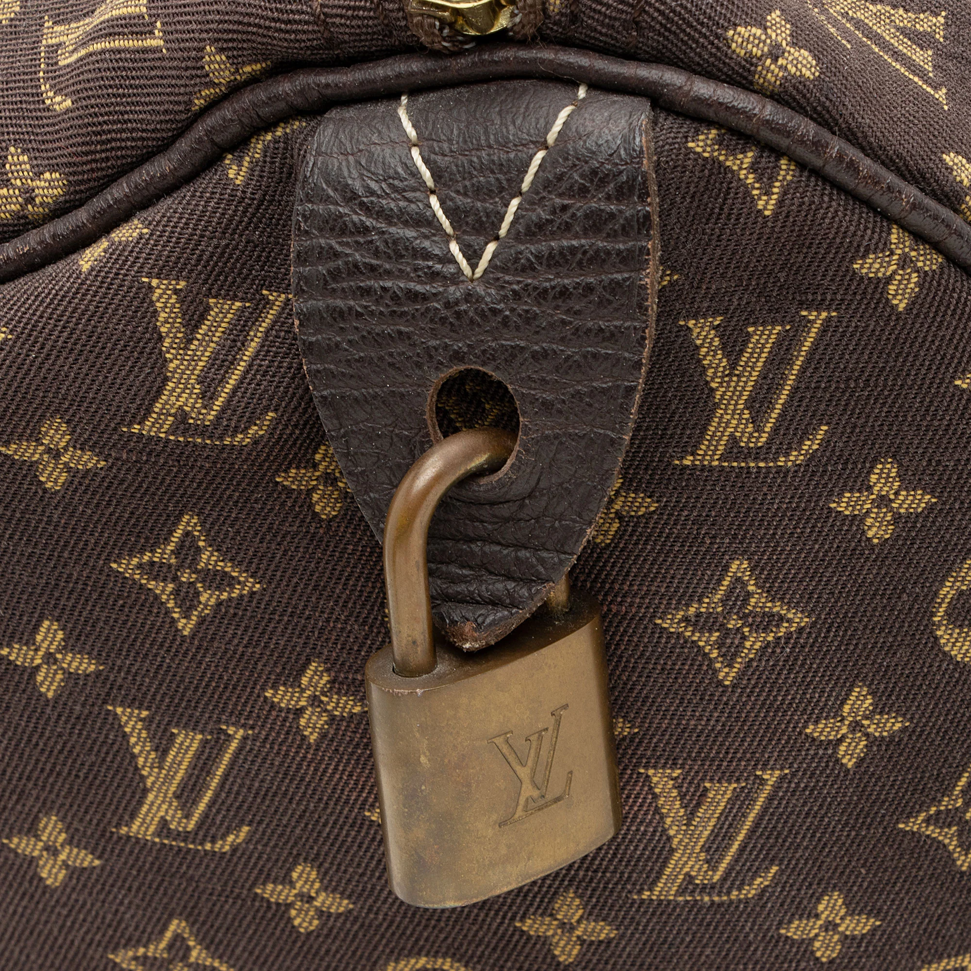 Louis Vuitton Monogram Mini Lin Speedy 30 Satchel - Image 10