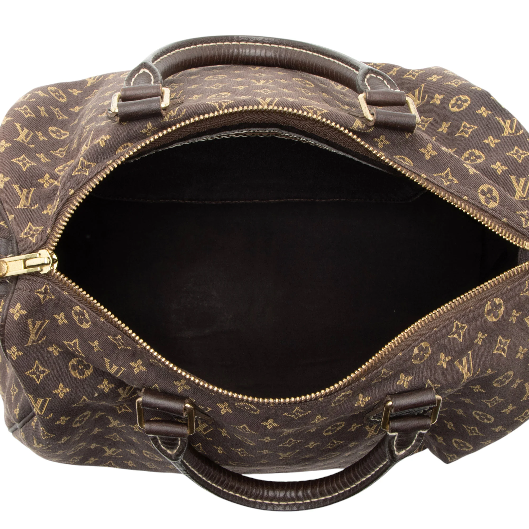Louis Vuitton Monogram Mini Lin Speedy 30 Satchel - Image 7