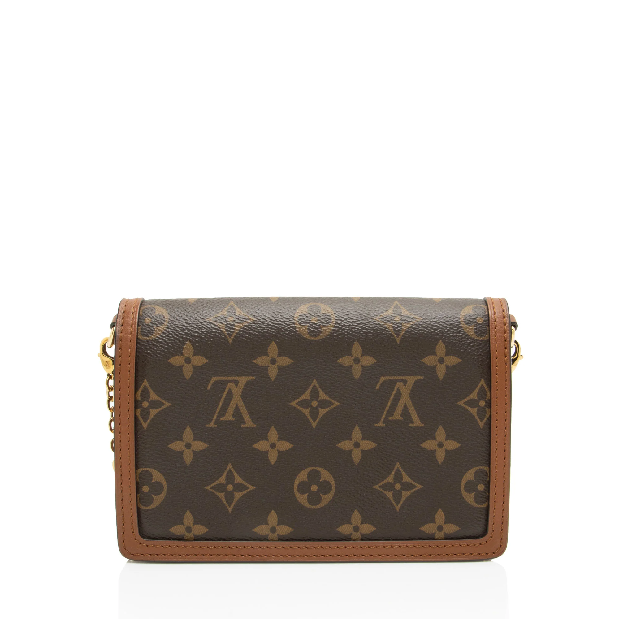 Louis Vuitton Reverse Monogram Dauphine Chain Wallet - Image 3