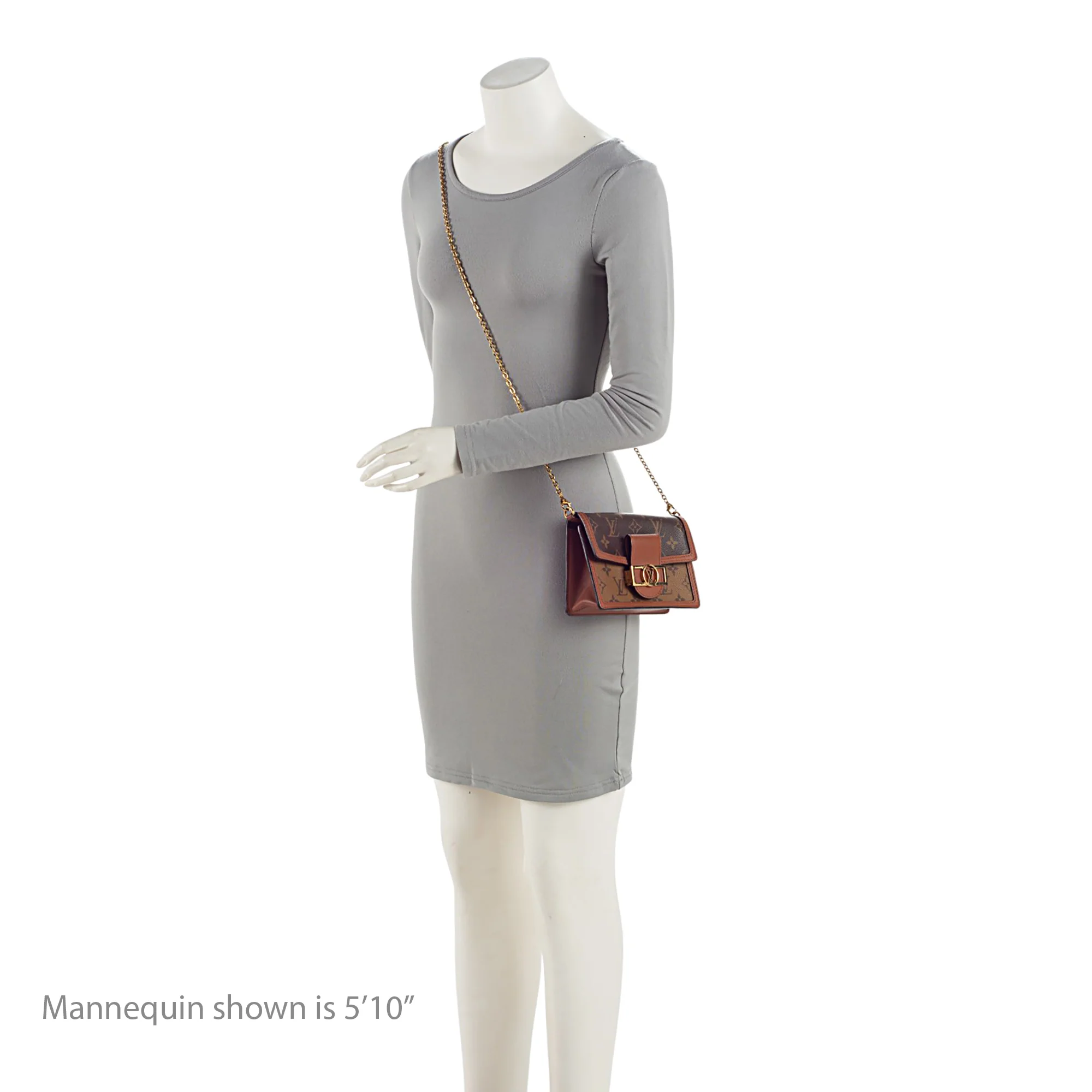 Louis Vuitton Reverse Monogram Dauphine Chain Wallet - Image 5