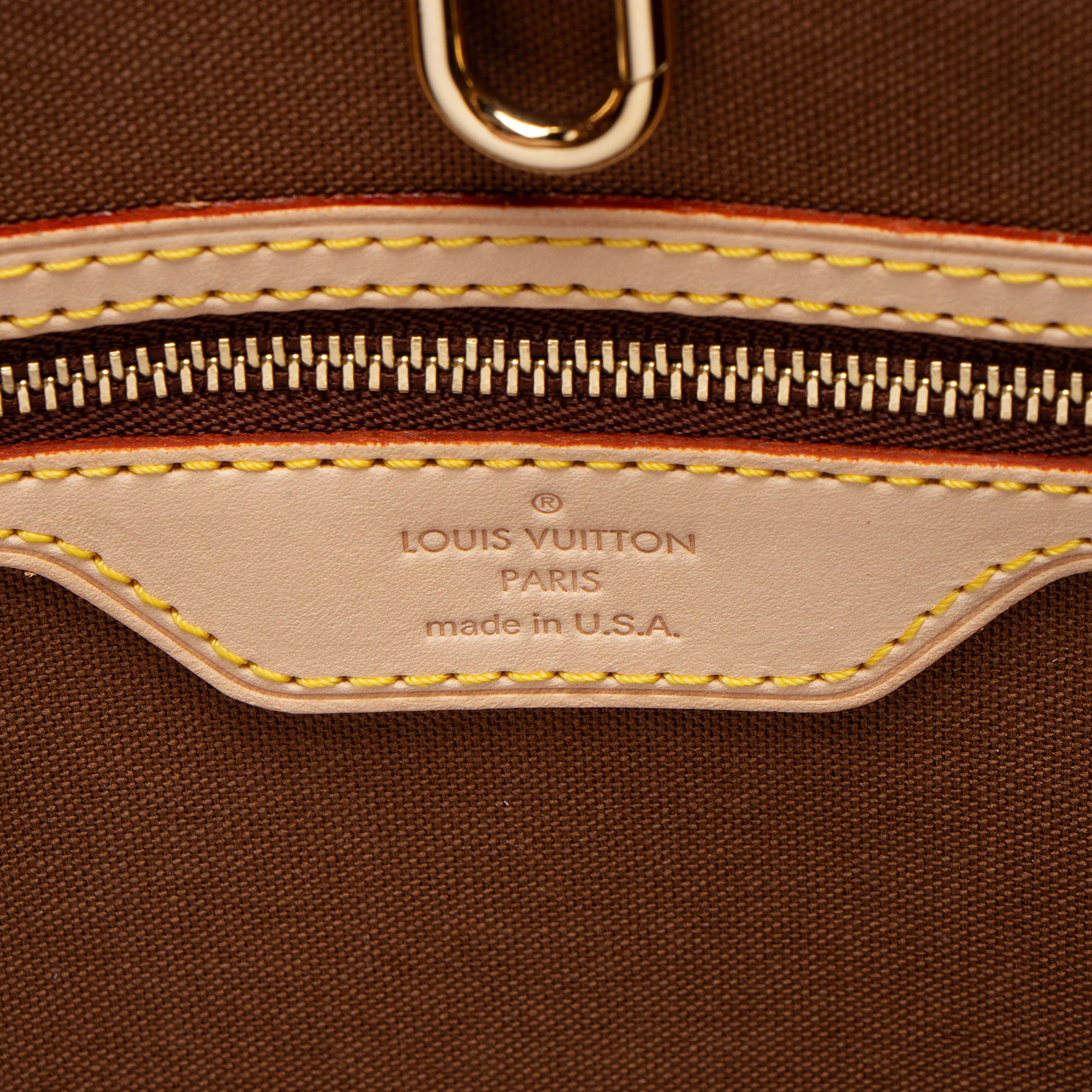 Louis Vuitton Vintage Monogram Canvas Batignolles Vertical Tote - Image 8