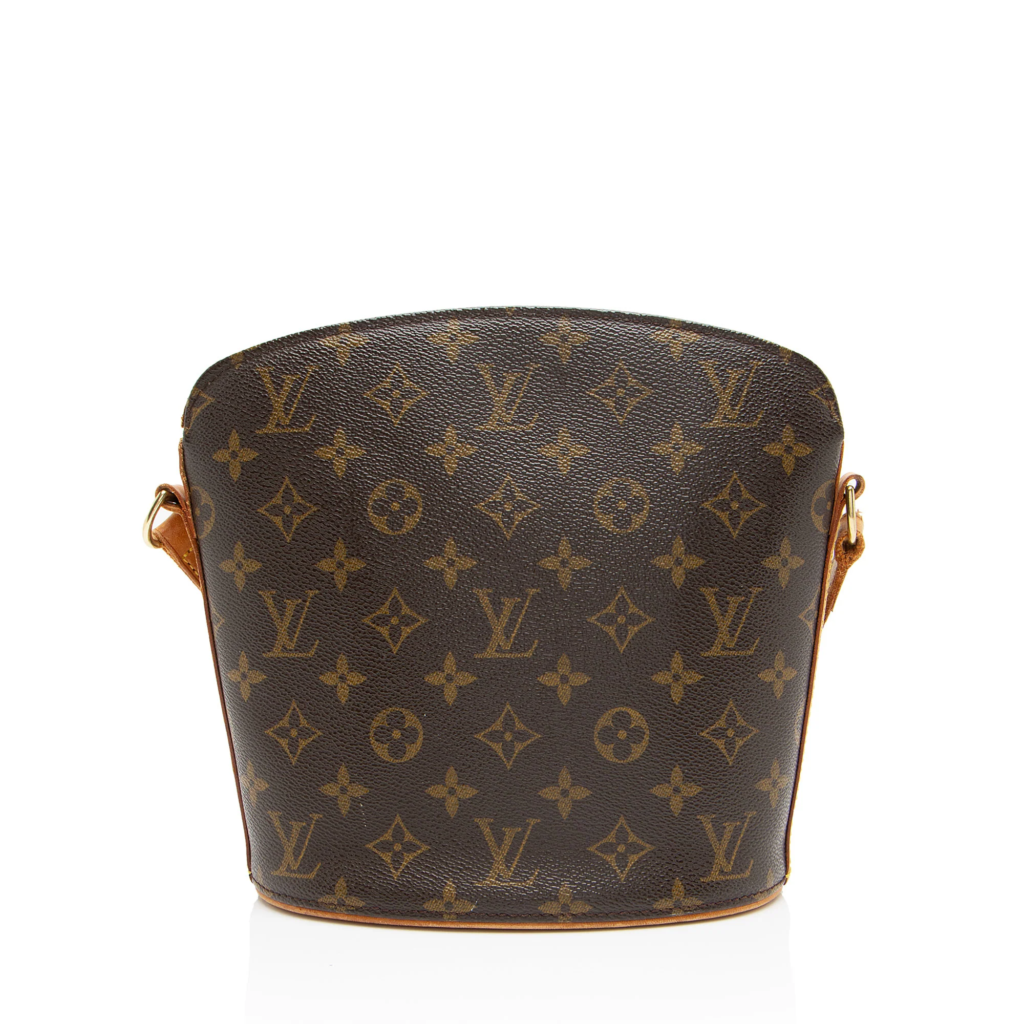 Louis Vuitton Vintage Monogram Canvas Drouot Shoulder Bag - Image 3