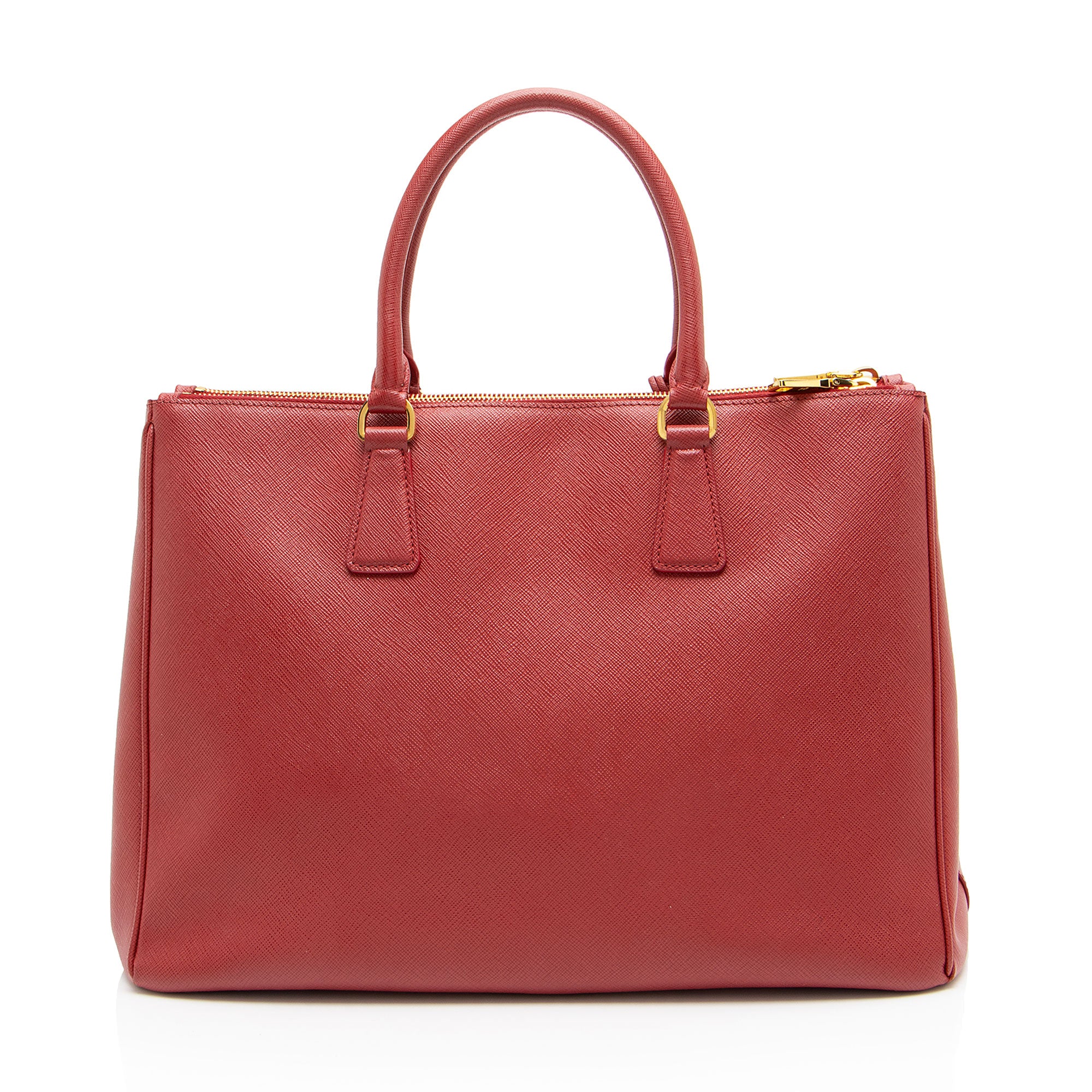 Prada Saffiano Lux Double Zip Medium Tote - Image 3