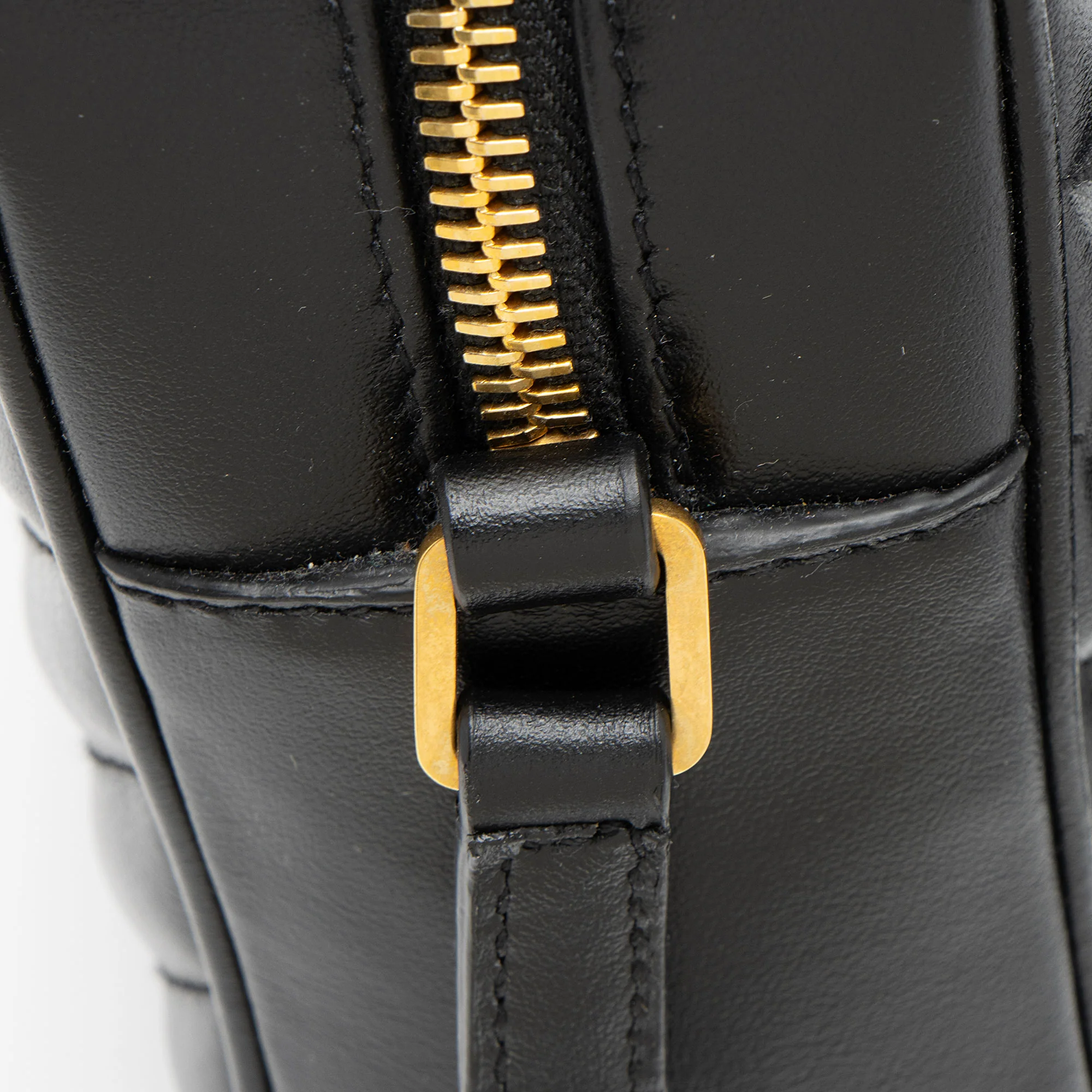 Saint Laurent Matelasse Calfskin Monogram Lou Camera Bag - Image 14