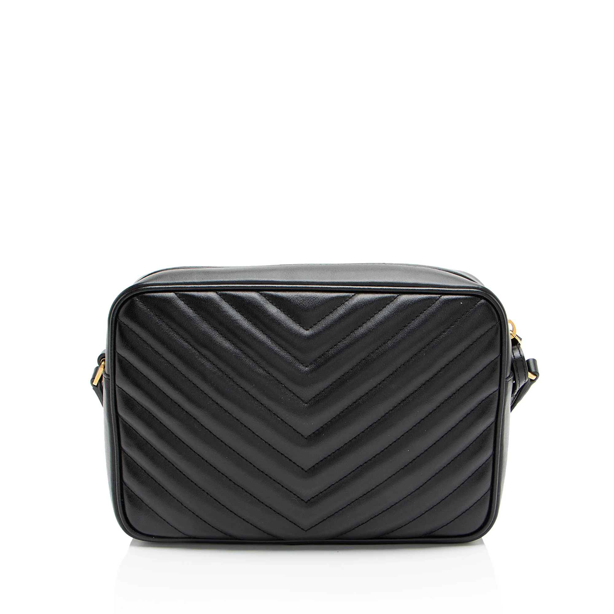 Saint Laurent Matelasse Calfskin Monogram Lou Camera Bag - Image 3