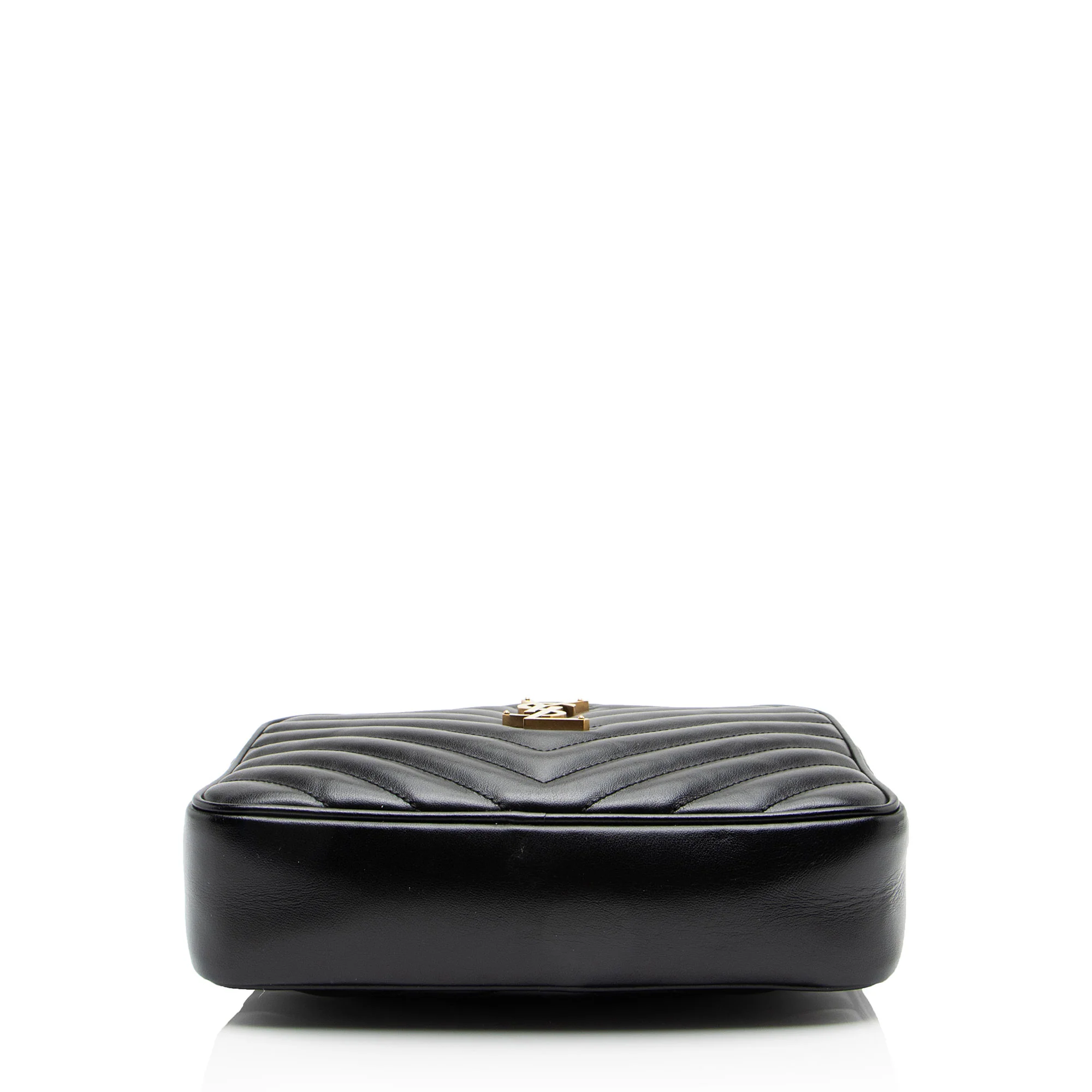 Saint Laurent Matelasse Calfskin Monogram Lou Camera Bag - Image 4