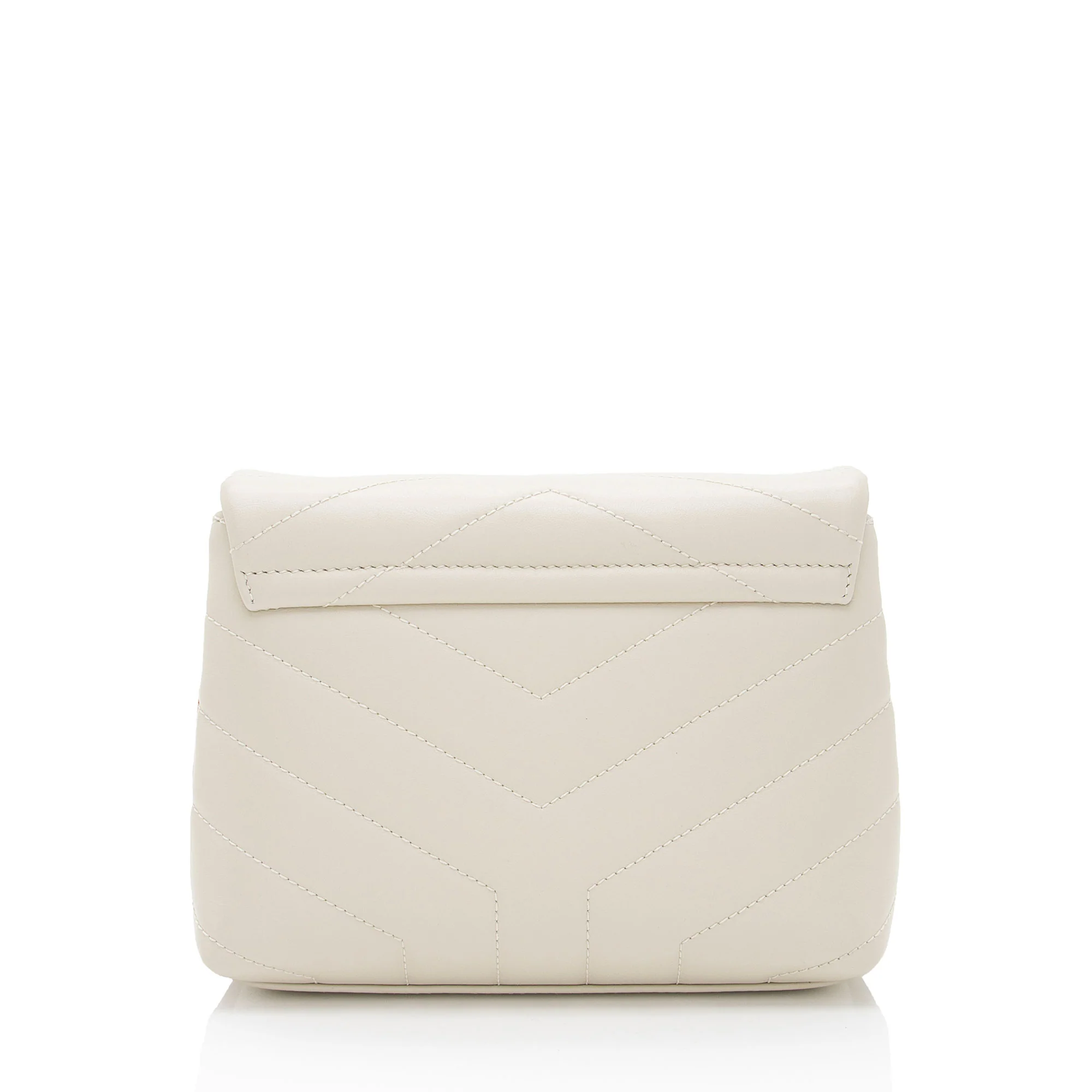 Saint Laurent Matelasse Calfskin Monogram LouLou Toy Crossbody - Image 3