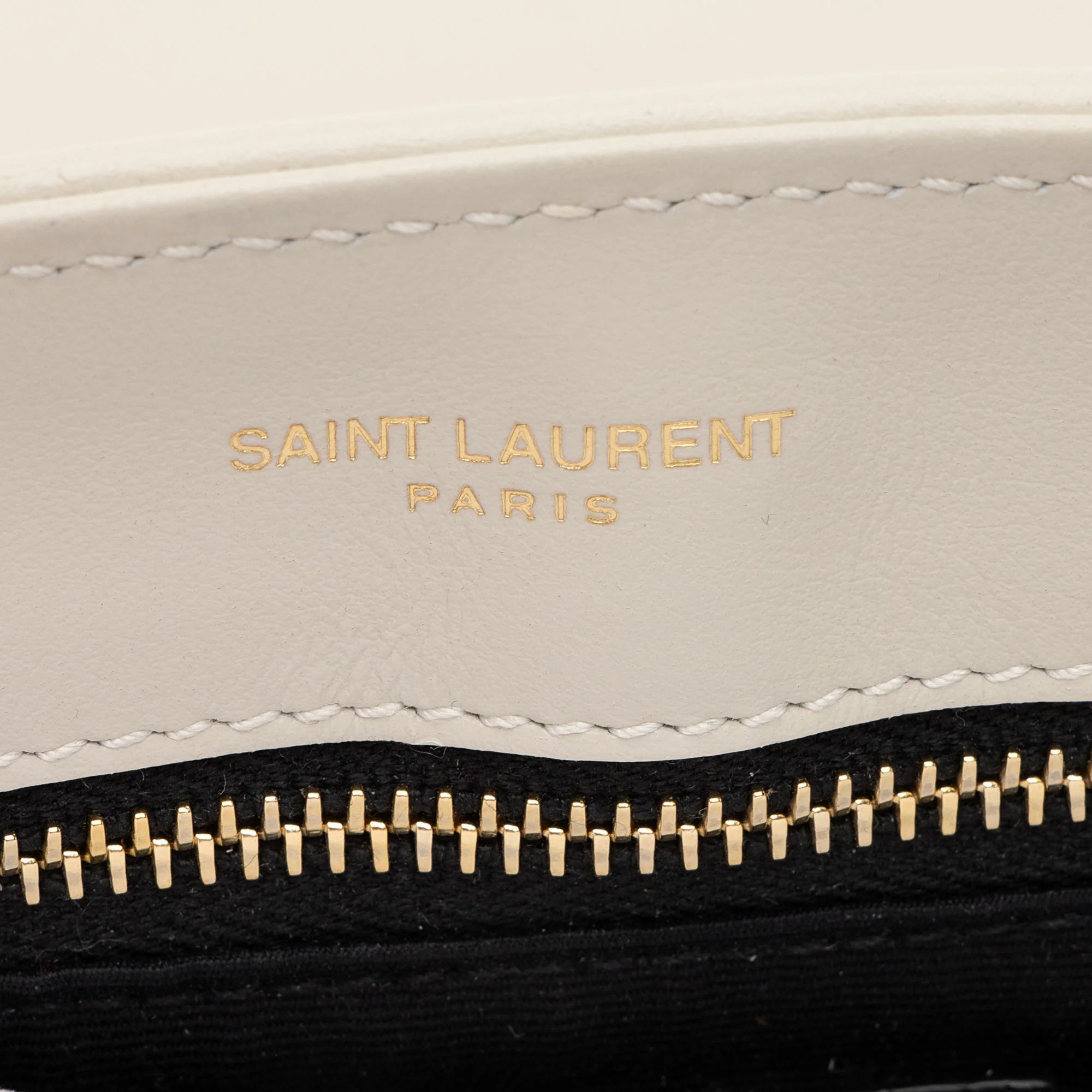 Saint Laurent Matelasse Calfskin Monogram LouLou Toy Crossbody - Image 9