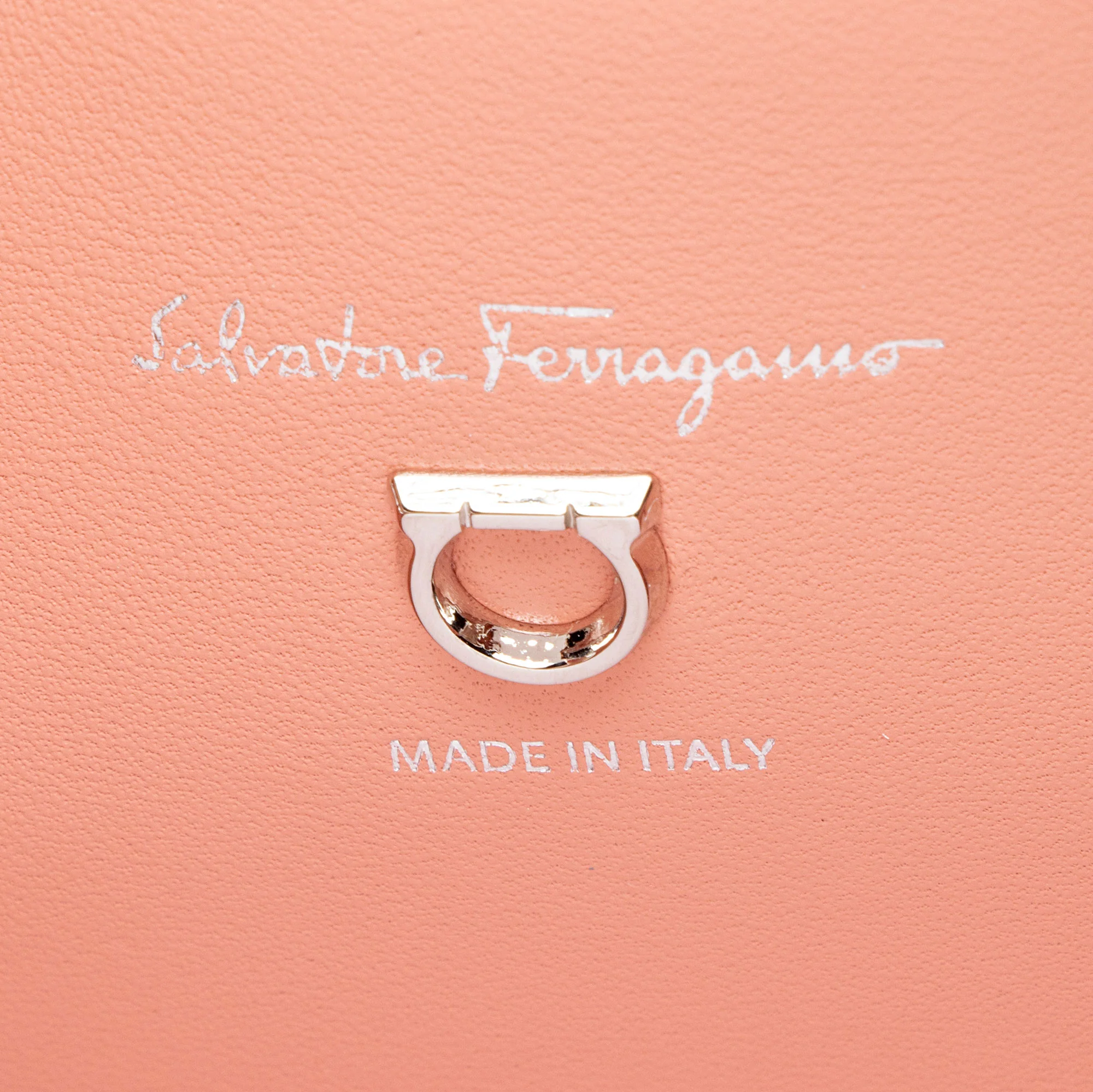 Ferragamo Calfskin Studio Small Tote - Image 8