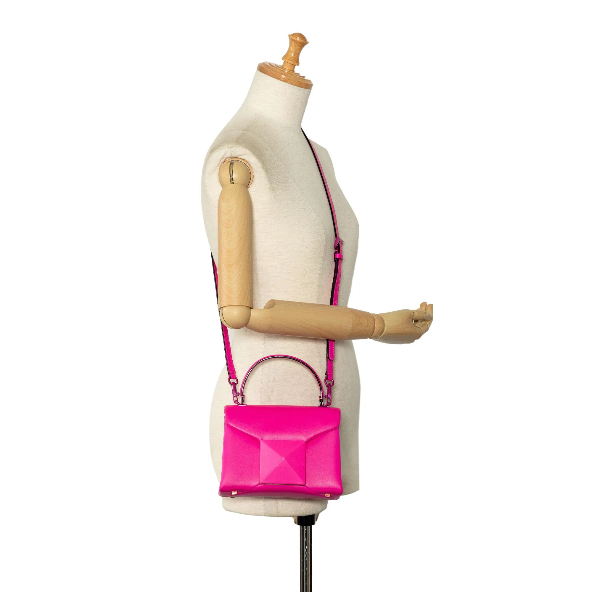 Valentino Mini One Stud Satchel - Image 14