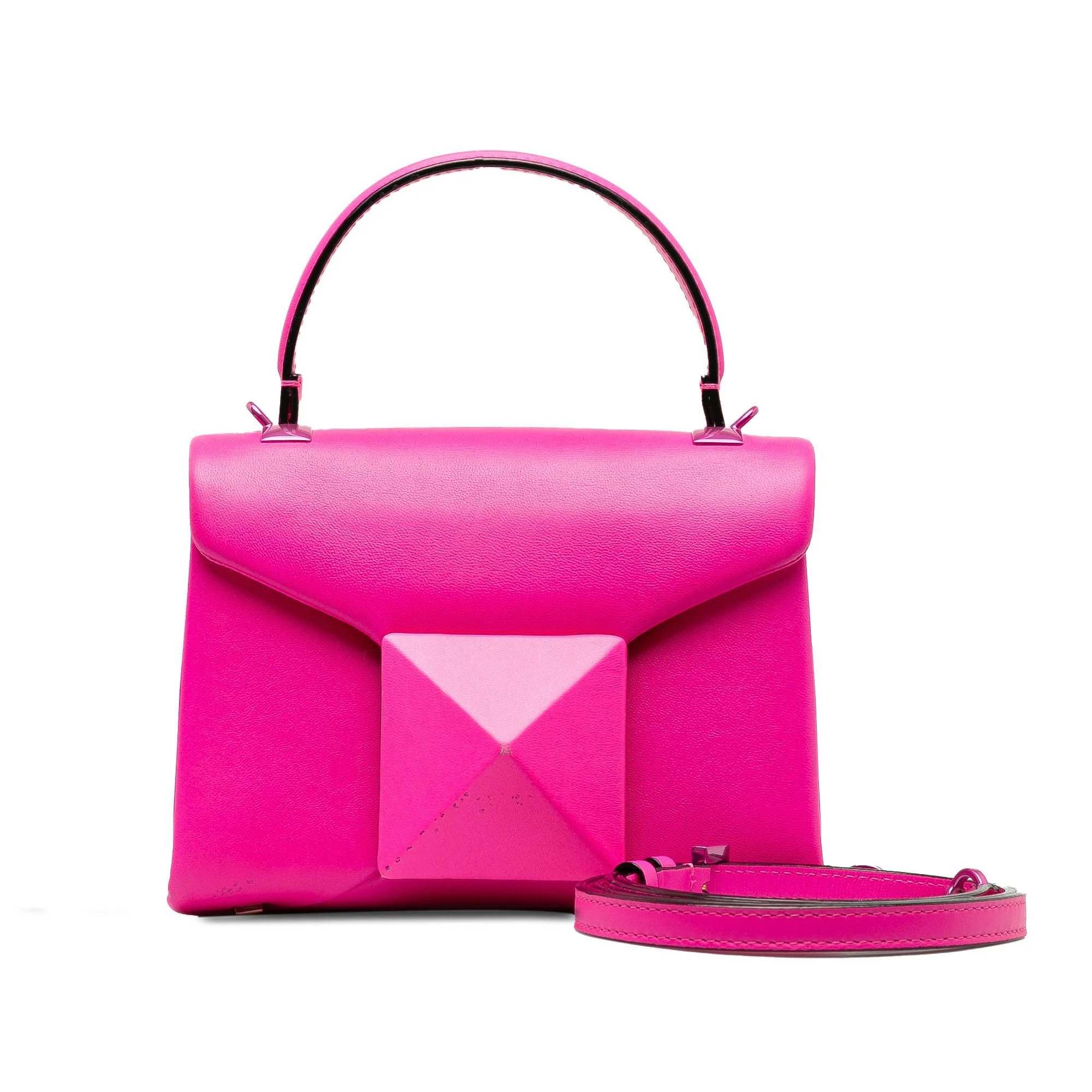 Valentino Mini One Stud Satchel - Image 5