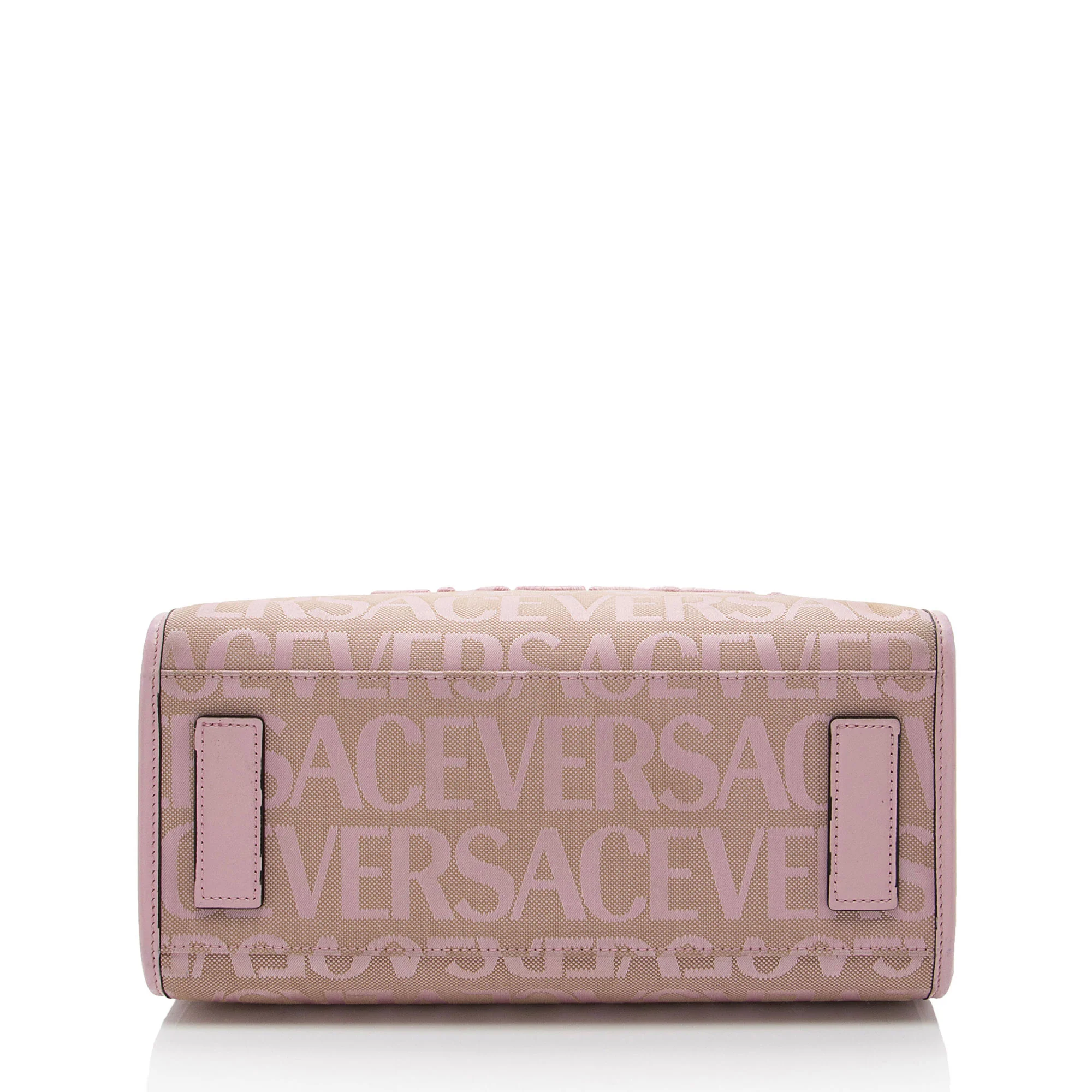 Versace Logo Canvas La Medusa Small Tote - Image 4